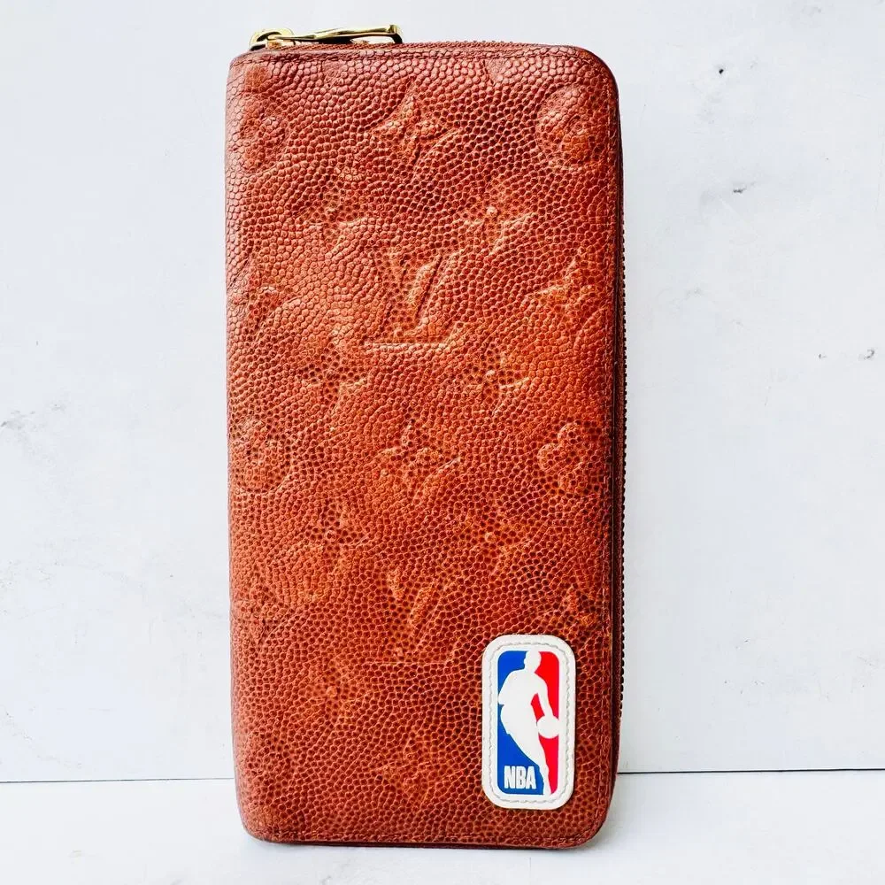 LOUIS VUITTON x NBA Capsule Bundle:  Zippy Vertical Wallet and Glasses Case